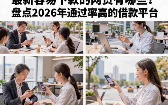 最新容易下款的网贷有哪些？盘点2026年通过率高的借款平台