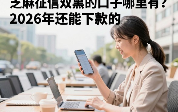 芝麻征信双黑的口子哪里有？2026年还能下款的平台推荐