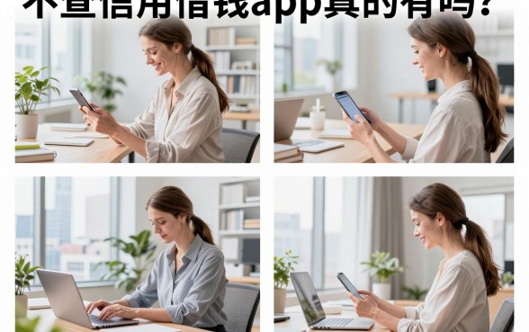 不查信用借钱app真的有吗?盘点几个不看征信能下款的软件