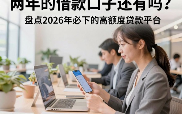 两年的借款口子还有吗？盘点2026年必下的高额度贷款平台