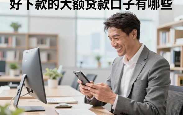 好下款的大额贷款口子有哪些,2026年最容易通过的大额贷款平台推荐