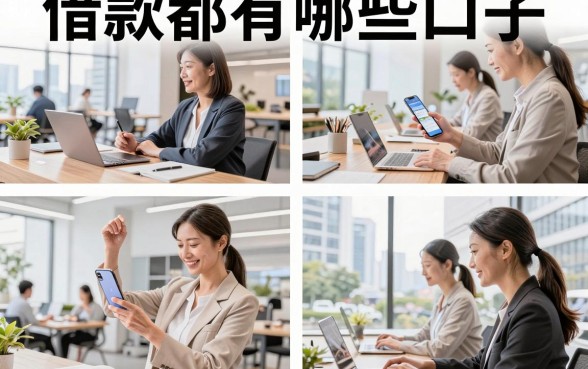 借款都有哪些口子,2026年靠谱的借款平台有哪些