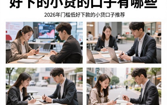 好下的小贷的口子有哪些，2026年门槛低好下款的小贷口子推荐