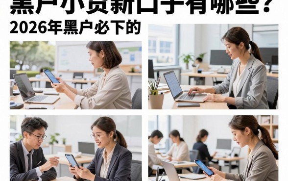 黑户小贷新口子有哪些?2026年黑户必下的小额贷款推荐