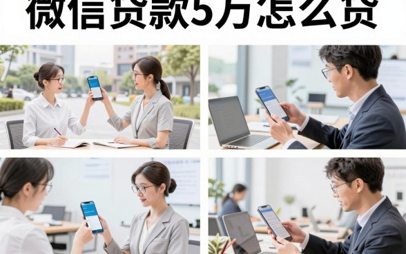 微信贷款5万怎么贷,微信贷款5万需要什么条件