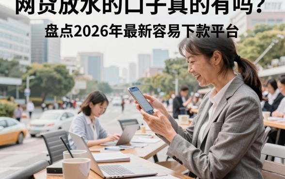 网贷放水的口子真的有吗？盘点2026年最新容易下款的平台
