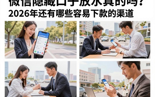 微信隐藏口子放水真的吗?2026年还有哪些容易下款的渠道