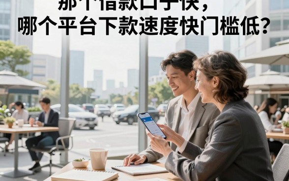 那个借款口子快，哪个平台下款速度快门槛低？