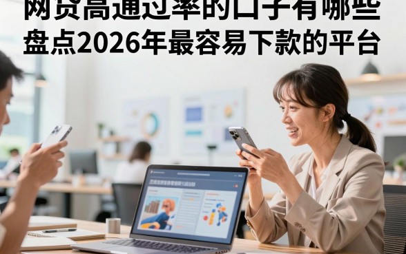 网贷高通过率的口子有哪些，盘点2026年最容易下款的平台