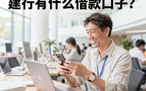 建行有什么借款口子?建行容易通过的贷款有哪些