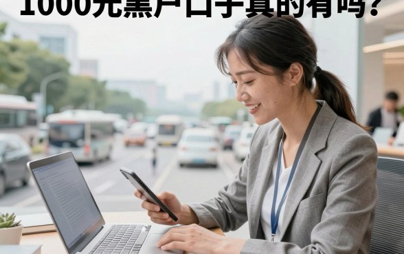 1000元黑户口子真的有吗?急需下款哪里找靠谱?