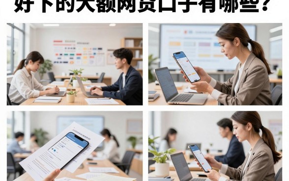好下的大额网贷口子有哪些?2026年容易通过的大额贷款推荐
