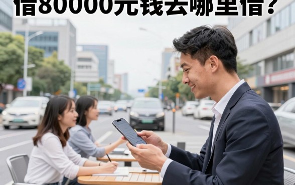 借80000元钱去哪里借?2026年正规贷款平台推荐