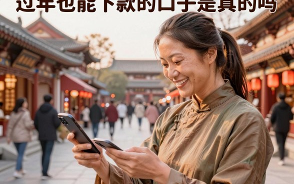 过年也能下款的口子是真的吗，春节期间有哪些必下的贷款平台