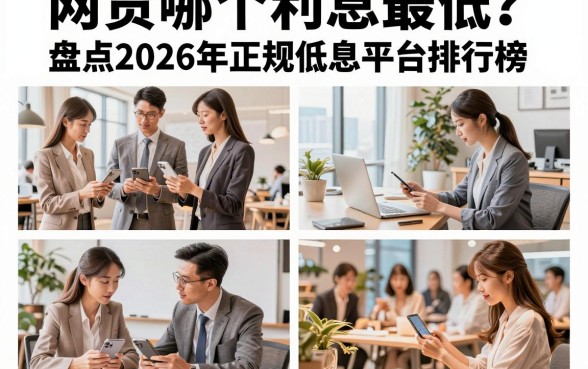 网贷哪个利息最低？盘点2026年正规低息平台排行榜