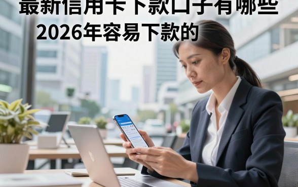 最新信用卡下款口子有哪些,2026年容易下款的信用卡推荐