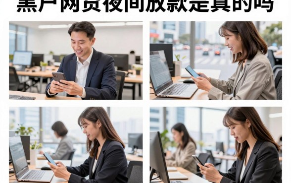 黑户网贷夜间放款是真的吗，黑户夜间下款的口子有哪些