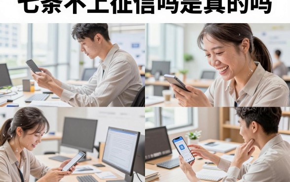 七条不上征信吗是真的吗，七条借款到底上不上征信