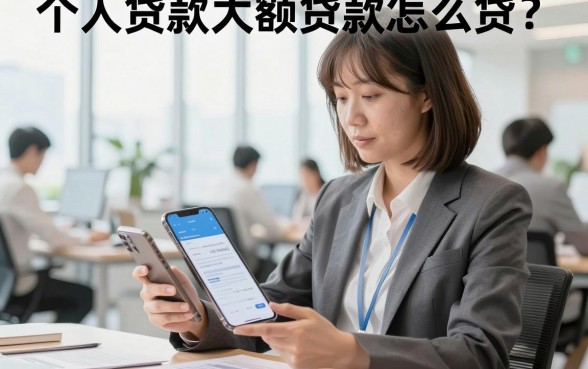 个人贷款大额贷款怎么贷？大额个人贷款需要什么条件