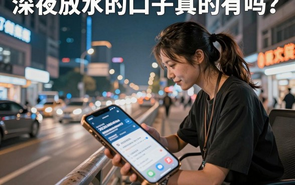 深夜放水的口子真的有吗？2026年必下的口子推荐