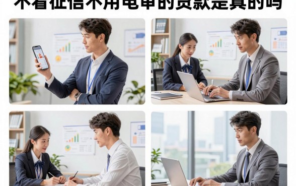 不看征信不用电审的贷款是真的吗,哪里能找到靠谱的口子