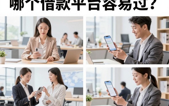 哪个借款平台容易过?2026年征信花也能下款的网贷推荐