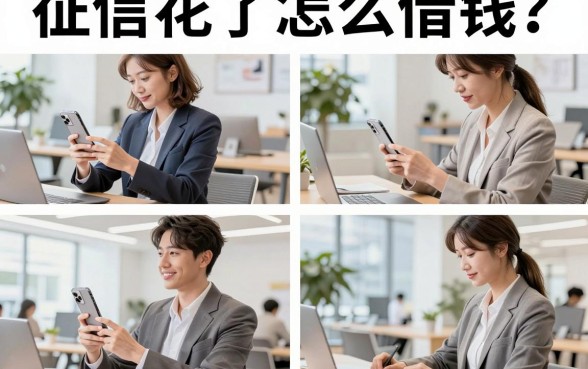 征信花了怎么借钱?征信花严重急用钱哪里能贷