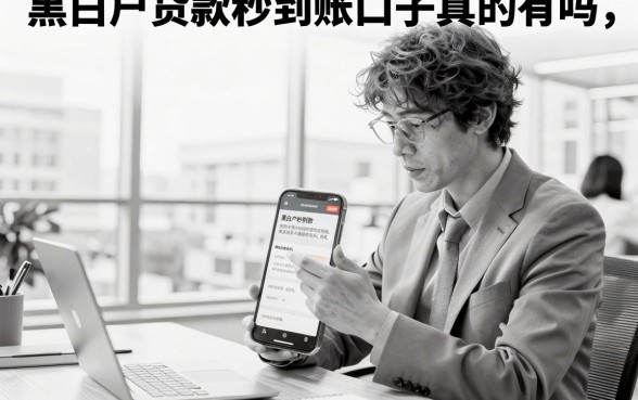 黑白户贷款秒到账口子真的有吗,黑白户哪里可以贷款秒到账