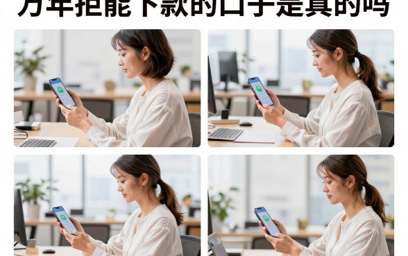 万年拒能下款的口子是真的吗，征信花户哪里能借到钱