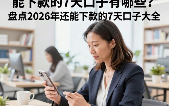 能下款的7天口子有哪些？盘点2026年还能下款的7天口子大全
