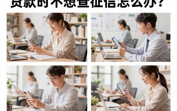 贷款时不想查征信怎么办?有哪些正规平台可以下款