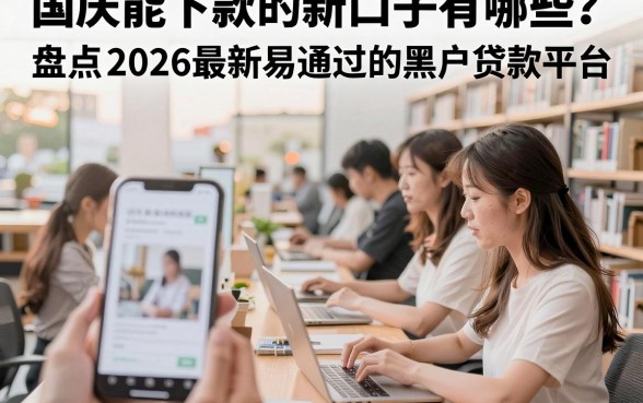 国庆能下款的新口子有哪些?盘点2026最新易通过的黑户贷款平台