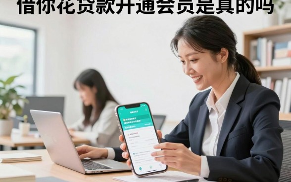 借你花贷款开通会员是真的吗，开通会员能提高额度吗