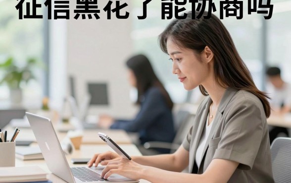征信黑花了能协商吗，征信黑了怎么跟银行协商还款