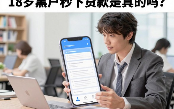 18岁黑户秒下贷款是真的吗？哪里可以快速借到钱？