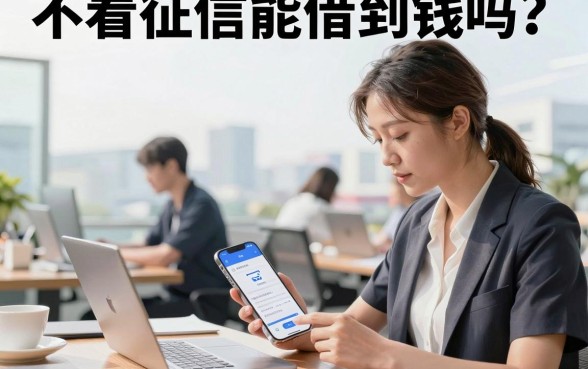 不看征信能借到钱吗？什么贷款不查征信秒下款