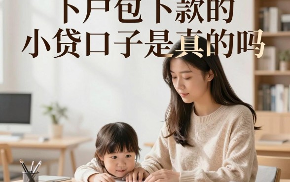下户包下款的小贷口子是真的吗,哪里有不用审核直接下款的口子