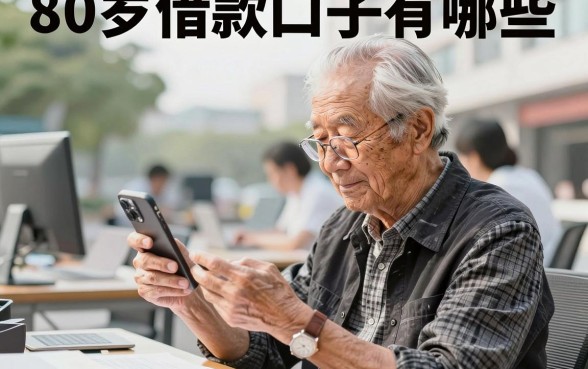 80岁借款口子有哪些,80岁老人哪里能借到钱