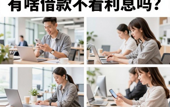 有啥借款不看利息吗？揭秘无视利息的正规贷款平台