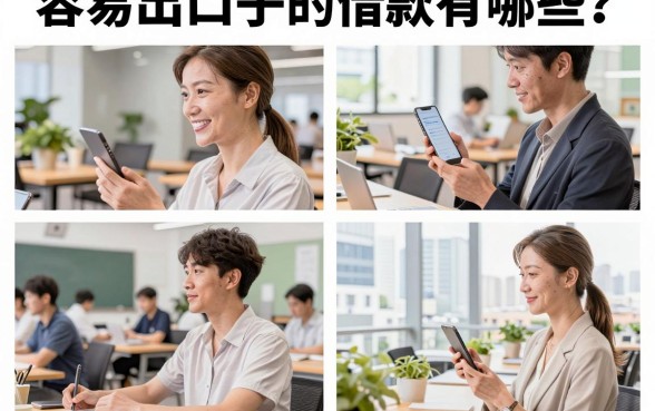 容易出口子的借款有哪些?正规平台秒下款推荐