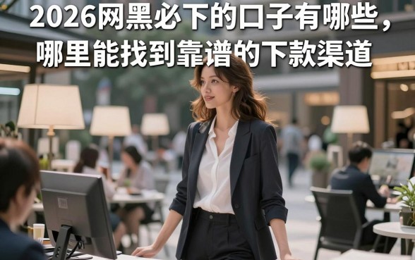 2026网黑必下的口子有哪些,哪里能找到靠谱的下款渠道