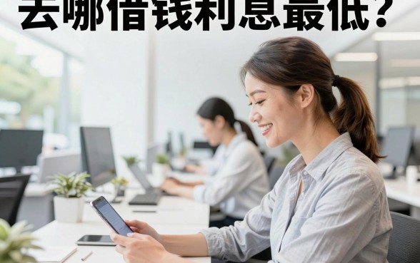 去哪借钱利息最低？正规平台低息贷款推荐
