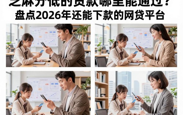 芝麻分低的贷款哪里能通过?盘点2026年还能下款的网贷平台