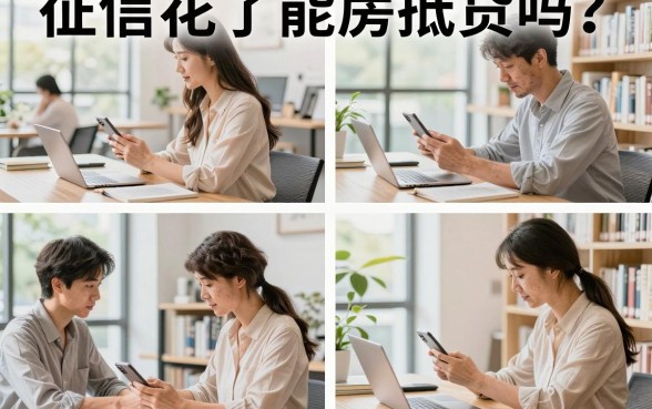 征信花了能房抵贷吗?征信花户如何办理房屋抵押贷款