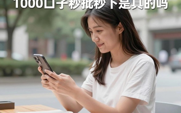1000口子秒批秒下是真的吗,哪里有靠谱的1000口子秒批秒下
