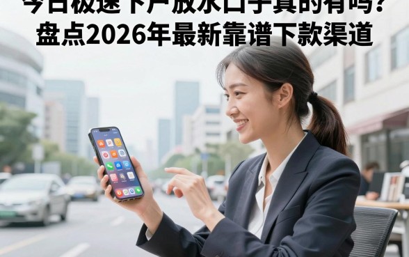 今日极速下户放水口子真的有吗？盘点2026年最新靠谱下款渠道