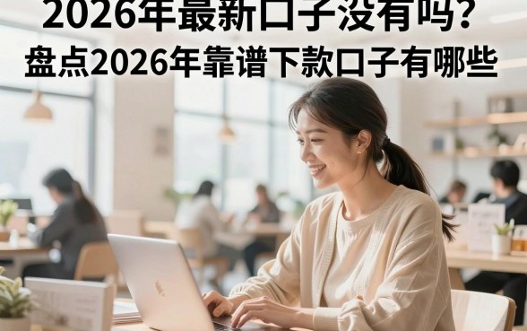 2026年最新口子没有吗?盘点2026年靠谱下款口子有哪些