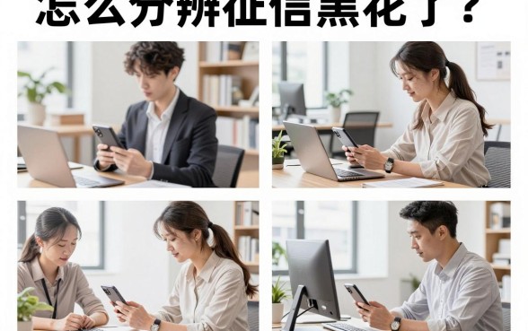 怎么分辨征信黑花了?教你几招快速自查征信状况