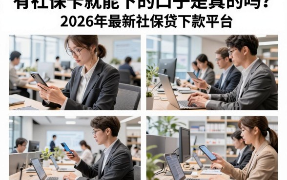 有社保卡就能下的口子是真的吗?盘点2026年最新社保贷下款平台
