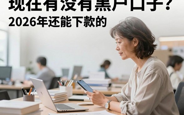 现在有没有黑户口子？2026年还能下款的黑户口子有哪些